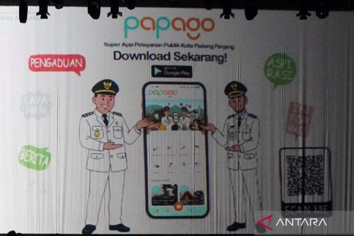 Pemkot Padang Panjang Luncurkan Aplikasi PAPAGO, Warga Bisa Lapor Masalah hingga Nilai Kuliner Lewat Satu Platform