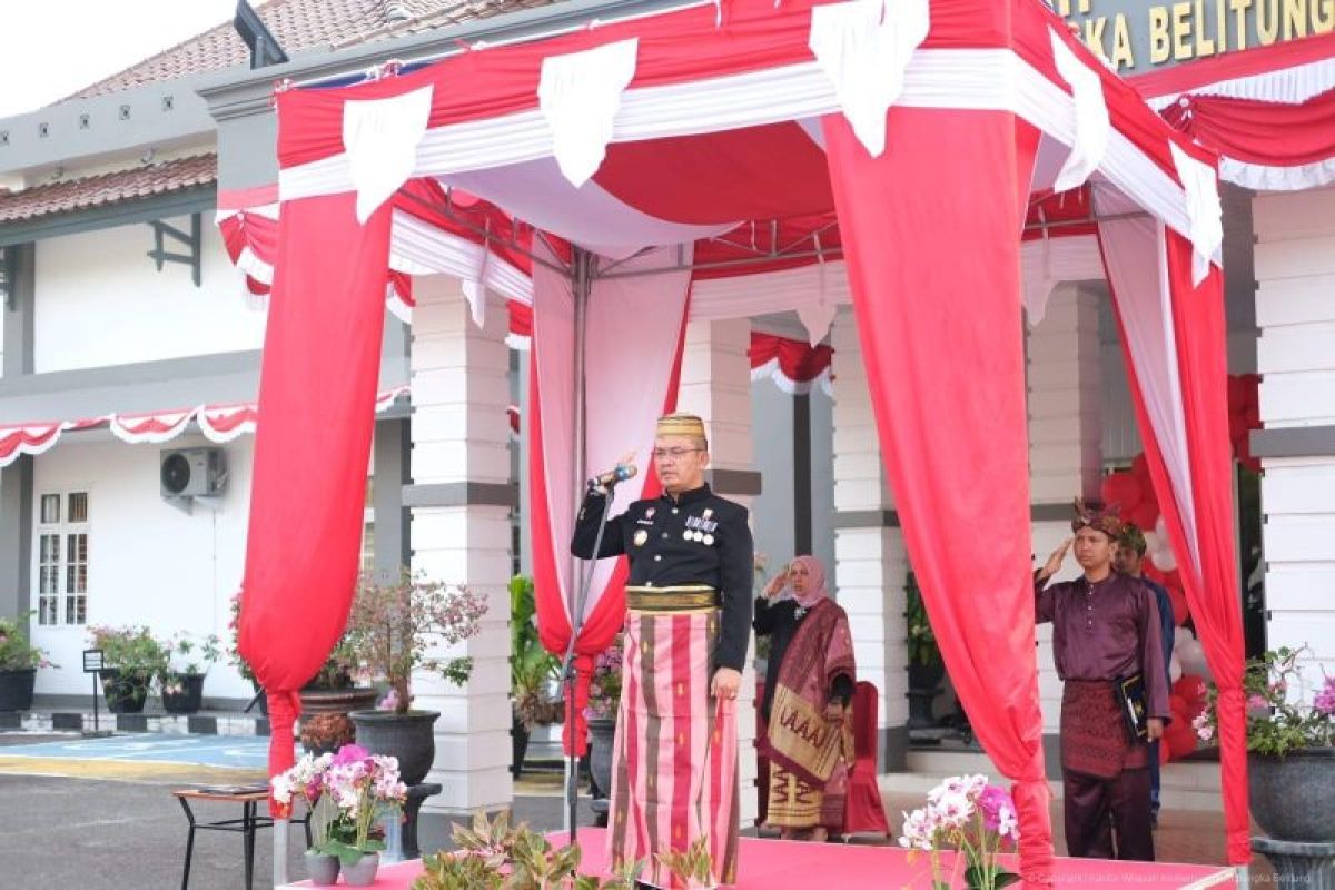 Kanwil Kemenkum Bangka Belitung Peringati HUT Ke-81 Kemerdekaan RI, Johan Manurung Tekankan Pelayanan Hukum Responsif