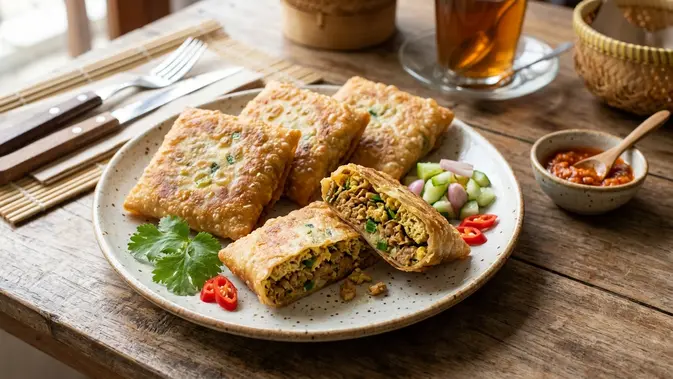 Resep Martabak Telur Isi Tempe, Lauk Gurih Ekonomis yang Bisa Jadi Ide Jualan