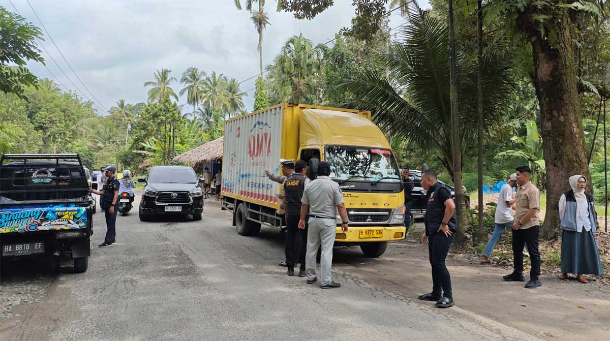 Jasa Raharja Sumbar dan Tim Pembina Samsat Gelar Operasi Gabungan di Padang Pariaman, Targetkan Kepatuhan Pajak Kendaraan