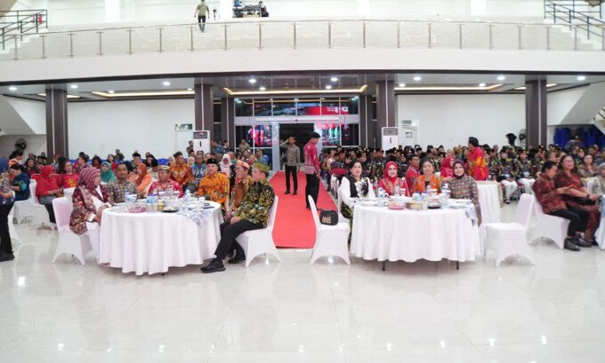 Bupati Kapuas Wiyatno Apresiasi 42 Paskibraka, Malam Resepsi HUT ke-81 RI Jadi Penutup Rangkaian Acara