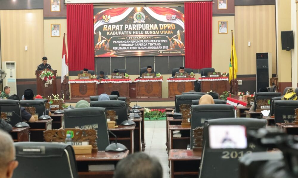 Fraksi PPP DPRD HSU Soroti Turunnya DBH Tambang, Minta Program Pembangunan dan Pelayanan Publik Tidak Terganggu