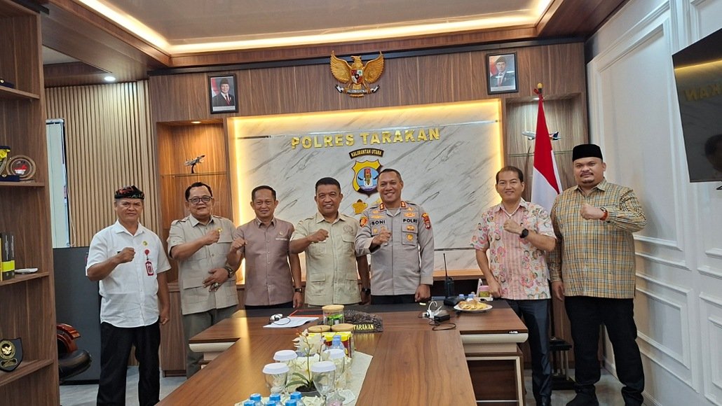 DPRD Kota Tarakan Temui Kapolres Baru, Bahas Koordinasi Pengamanan Aksi Unjuk Rasa dan Kamtibmas