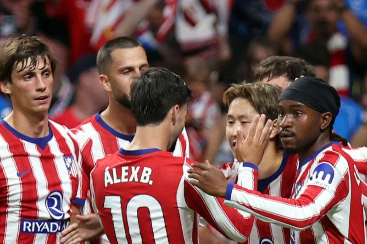 Atletico Madrid Menangi Laga Perdana Laliga 2026/27, Kalahkan Malaga 2-0 di Metropolitano Stadium