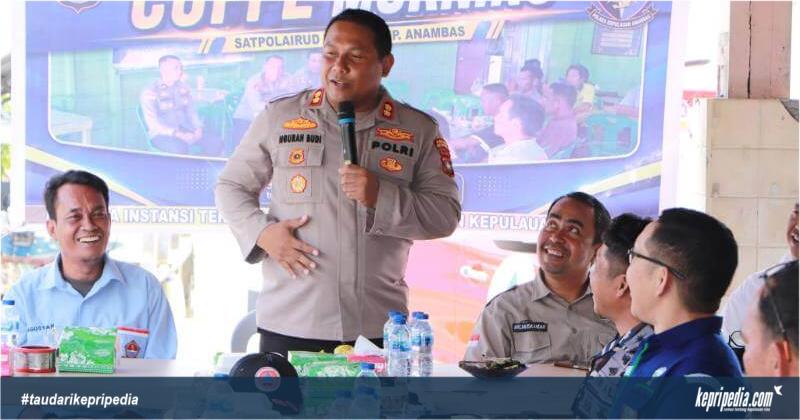 Kapolres Anambas Ajak Nelayan Perkuat Sinergi, Kecepatan Informasi Kunci Selamat di Laut