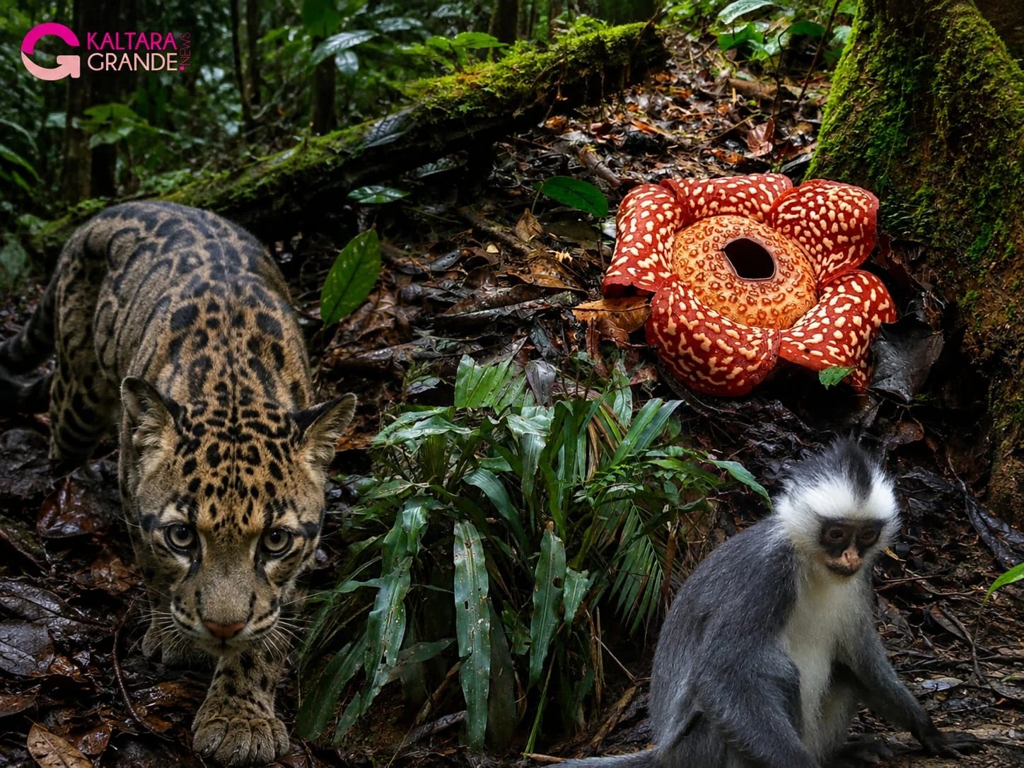 TNKM Long Bawan Simpan Lutung Banggat hingga Rafflesia Pricei, 14 Satwa Dilindungi Tercatat di Perbatasan Nunukan