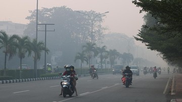 IQAir Catat Kualitas Udara Pontianak Terburuk Se-Indonesia, Skor 191 Akibat Karhutla