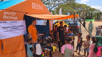 BNI Dirikan Posko Bencana NTT dengan Layanan Kesehatan dan Trauma Healing, Bantuan Berjenjang hingga Pemulihan