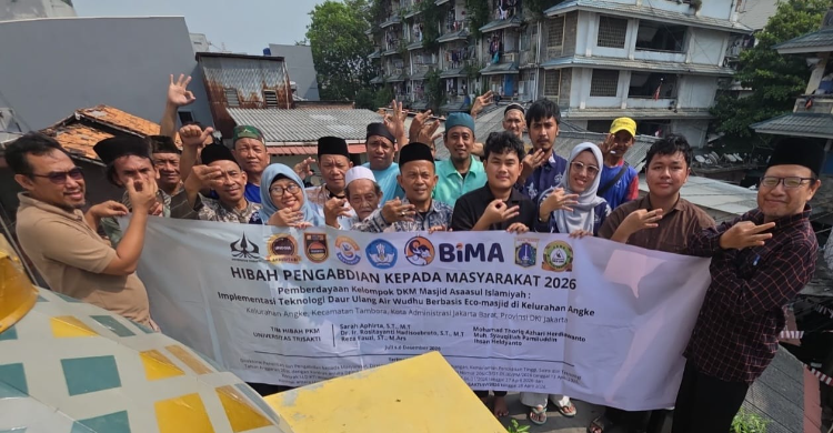 Universitas Trisakti Kembangkan Eco Masjid di Angke untuk Daur Ulang Air Wudhu