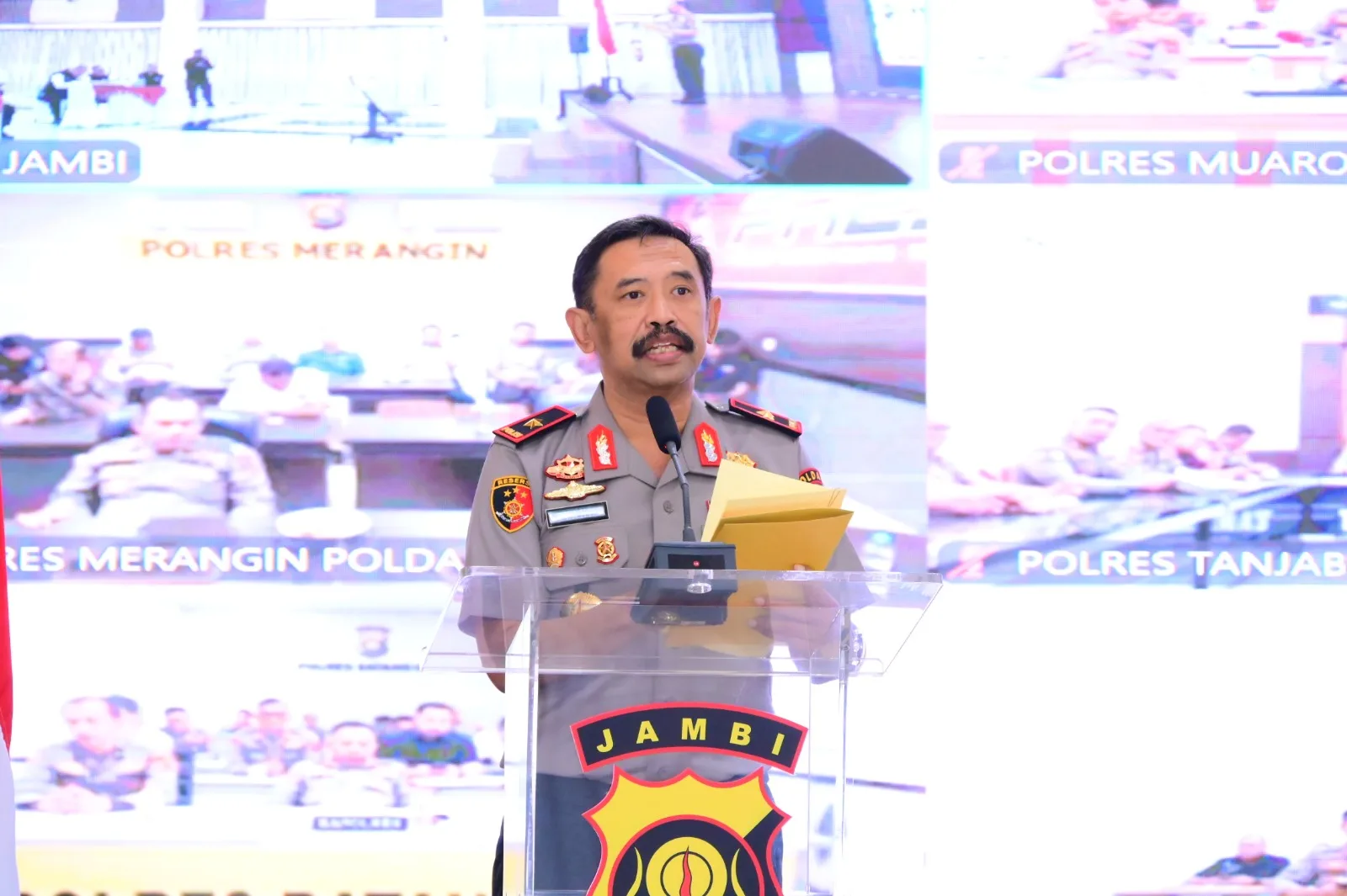 Polda Jambi Terima Audit Kinerja Itwasum Polri Tahap II, Pengecekan Meliputi Senpi hingga Program Ketahanan Pangan