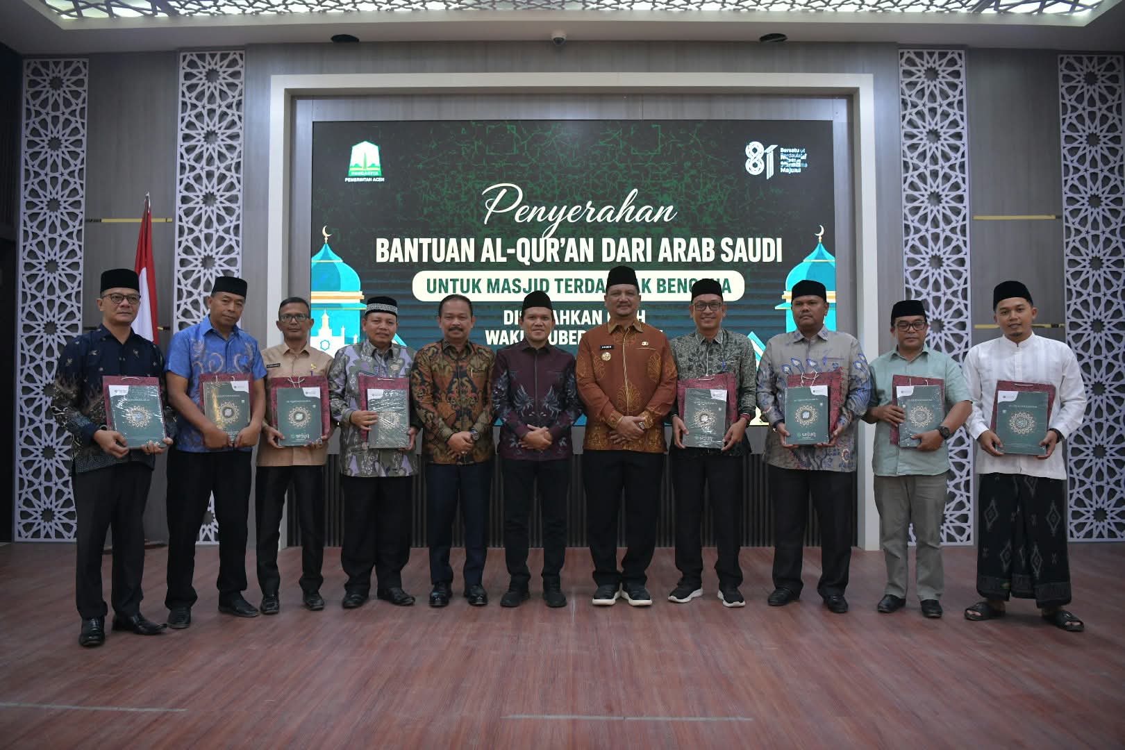 50.000 Al-Qur’an Bantuan Arab Saudi Mulai Disalurkan ke Masjid dan Dayah di Aceh, Prioritas Wilayah Pascabencana