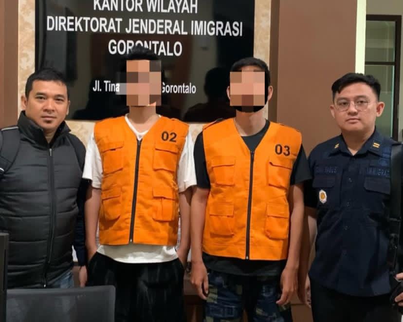 Imigrasi Pohuwato Deportasi Dua WNA Tiongkok Usai Kedapatan Tak Punya Paspor saat Cek Harga Emas