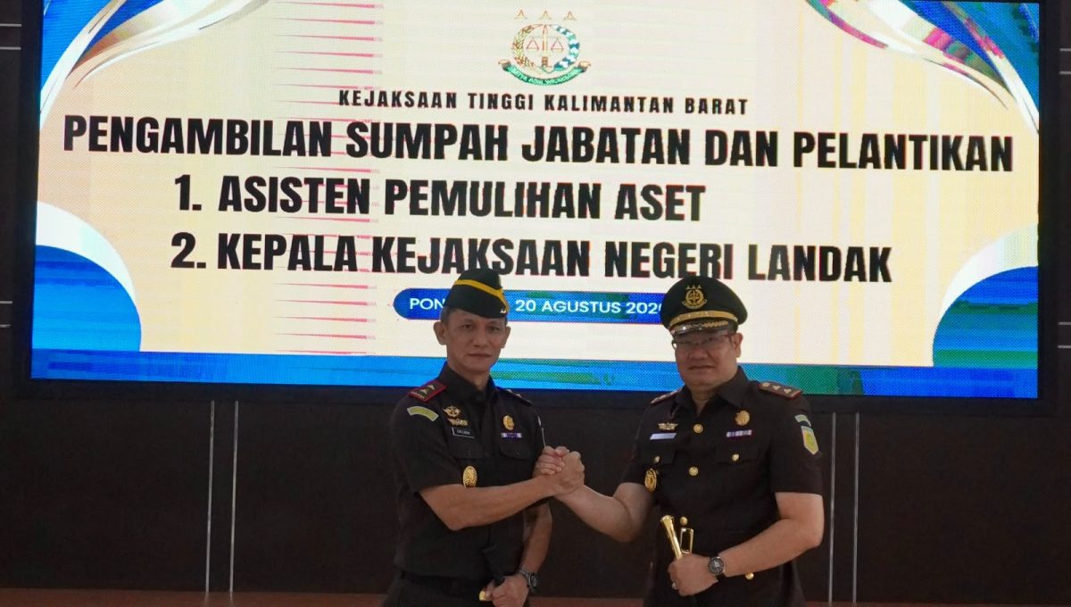 Kepala Kejaksaan Negeri Landak Resmi Berganti, Asep Sunarsa Gantikan Muhammad Ruslan