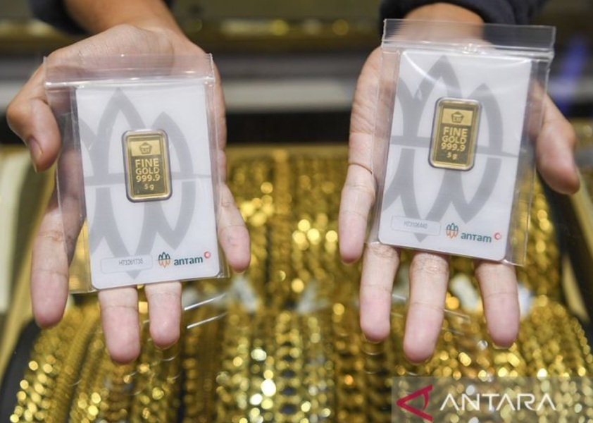 Harga Emas Antam Hari Ini Melonjak Rp80 Ribu per Gram, Kembali Tembus Level Rp2,7 Juta