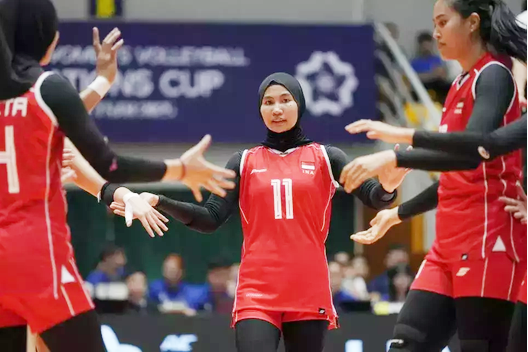 Timnas Voli Putri Indonesia Umumkan 14 Pemain untuk AVC Championship 2026, Khanza Putri Gantikan Syelomitha