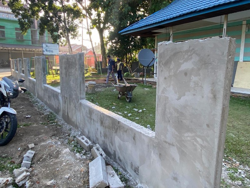 PLN Nusantara Power UP Tenayan Sulap Abu Batu Bara Jadi Pagar dan Ruang Belajar untuk Anak di Pekanbaru