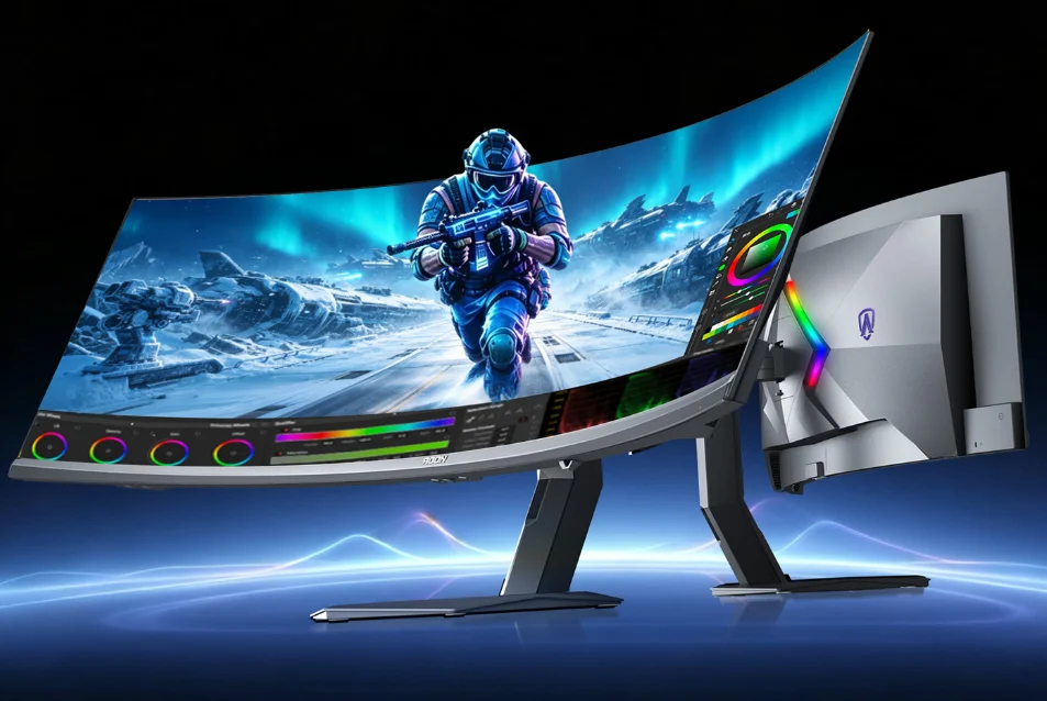 AOC AGON 7 Max 49 Inci: Monitor QD-OLED Ultrawide untuk Gaming dan Produktivitas, Dibanderol Rp 15 Jutaan