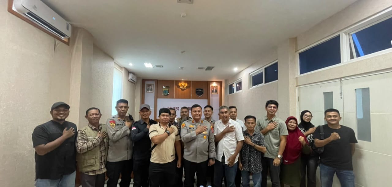 Kapolres Morowali AKBP Reza Khomeini Temui Media di Pertemuan Perdana, Tekad Buka Ruang Kritik Demi Kamtibmas
