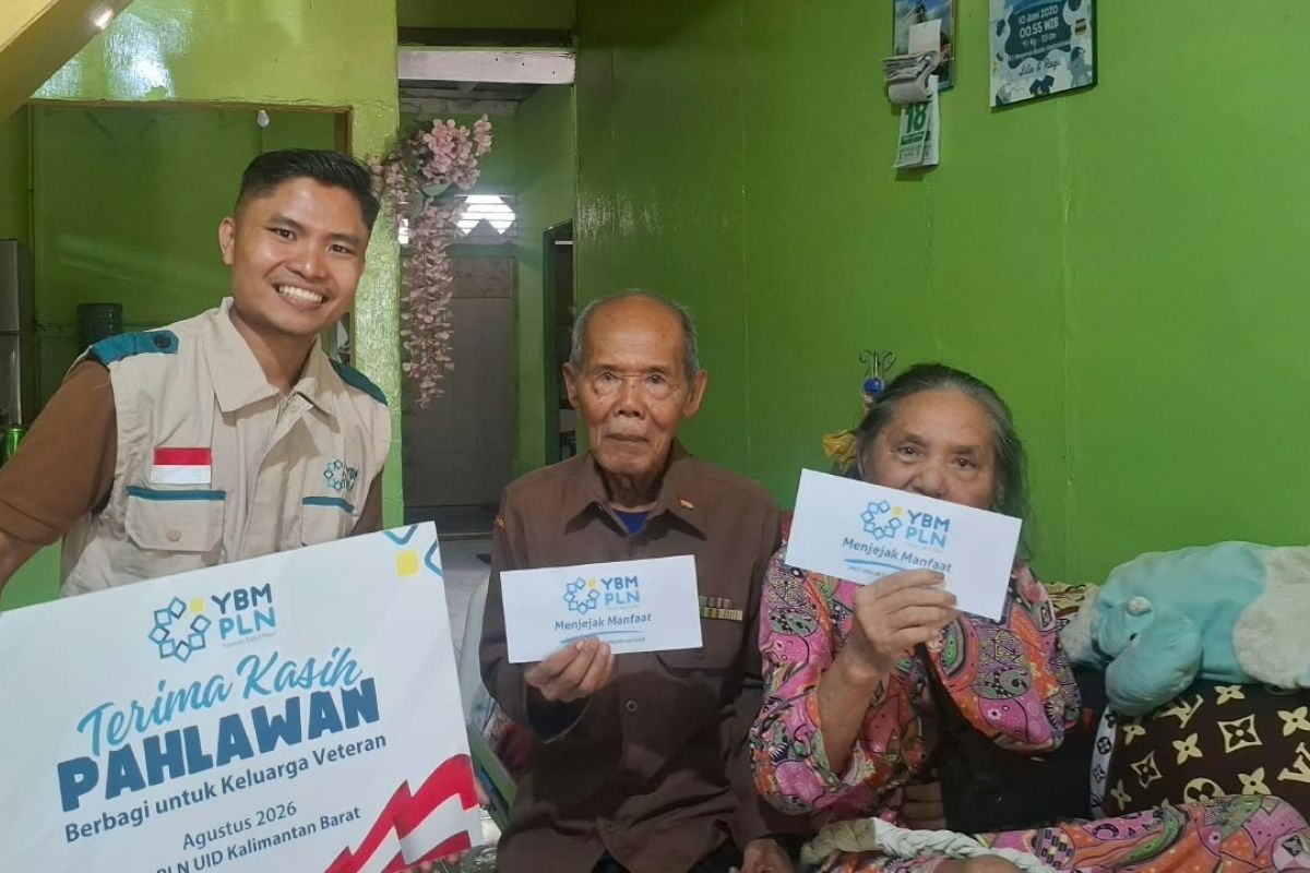 YBM PLN Kalbar Salurkan Santunan ke 40 Veteran di Pontianak, Saiman (83) Terharu Masih Diingat
