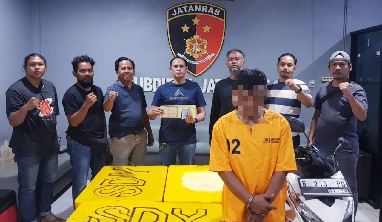 Tim URC Polda Babel Bekuk Spesialis Pembobol Rumah Kosong di Pangkalpinang, Pelaku Akui Beraksi di 5 TKP