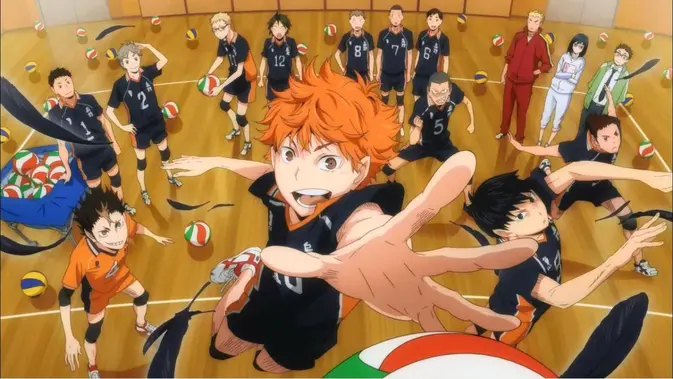 Haikyu!! The Movie: VS Little Giant Rilis Visual Hinata vs Hoshiumi, Tayang 2027
