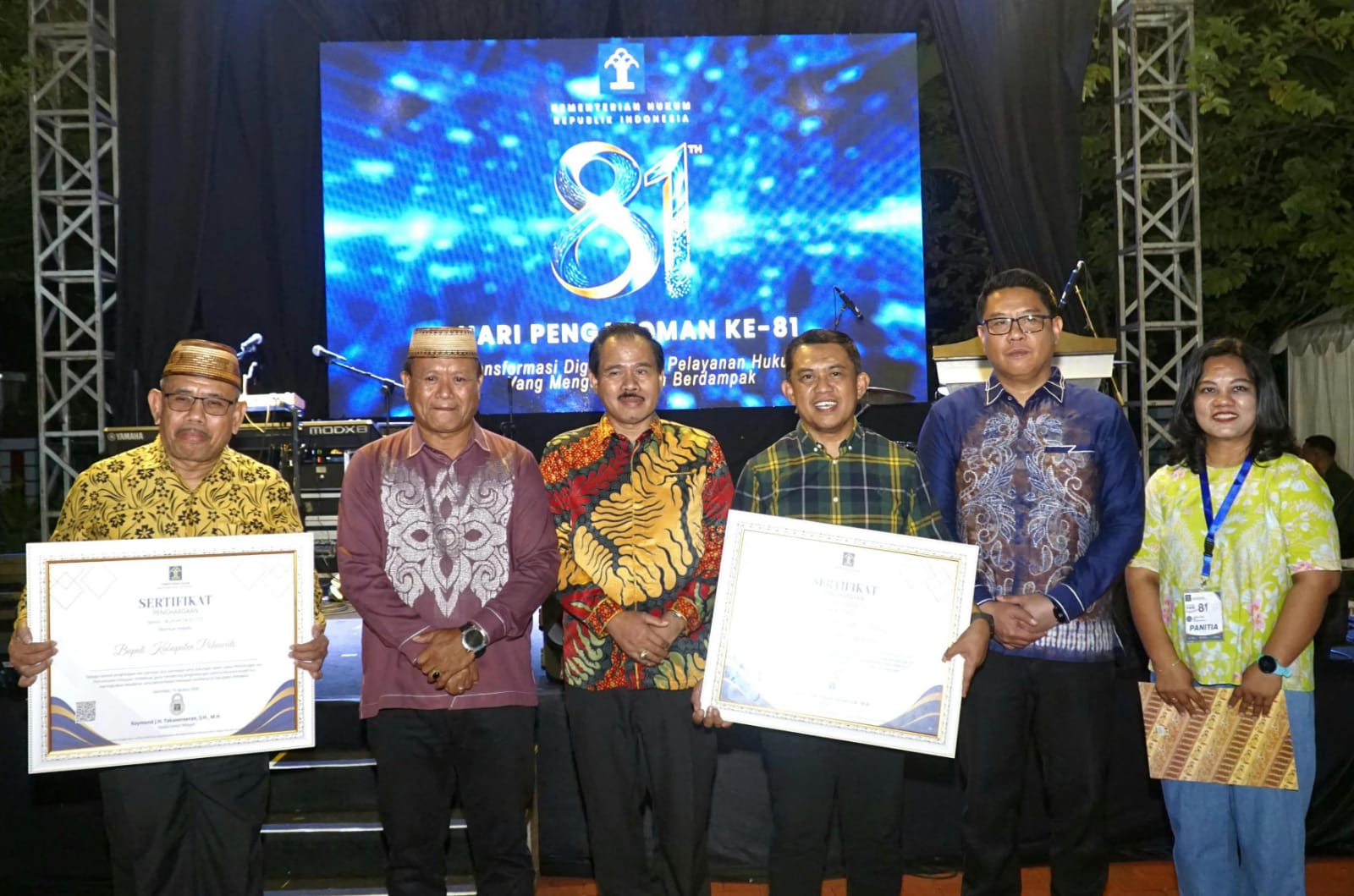 Dinas Parekrafpora Gorontalo Raih Apresiasi Kanwil Kemenkum atas Fasilitasi Kekayaan Intelektual Pelaku Ekraf