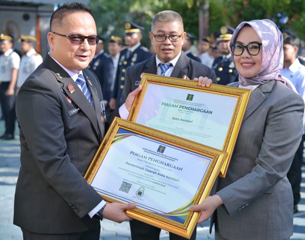 Pemkot Kendari Raih Peringkat I JDIH se-Sultra dengan Nilai 92, Wali Kota Targetkan Seluruh Produk Hukum Terdigitalisasi