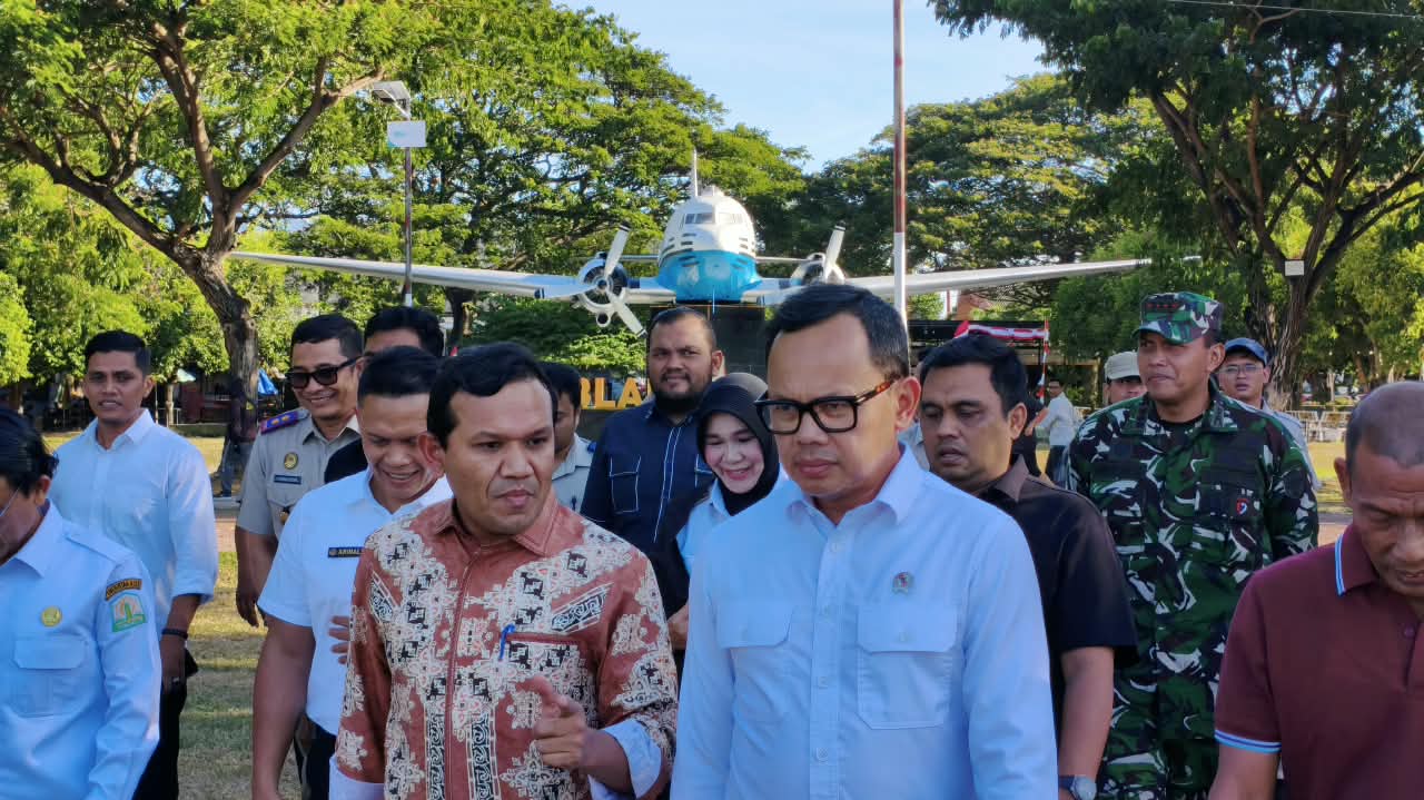 Status Lahan Blang Padang Belum Bersertifikat, Wagub Aceh dan Wamendagri Bima Arya Tinjau Langsung ke Lokasi
