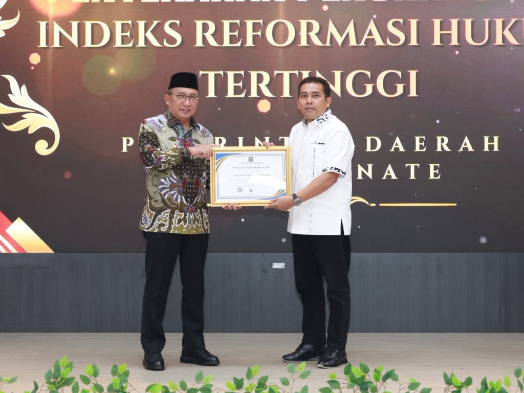 Indeks Reformasi Hukum Pemkot Ternate Raih Predikat Sangat Baik, Dekranasda Kantongi Lima Hak Cipta Motif