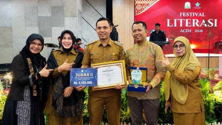 Perpustakaan Baitul Hikmah Lamteumen Timur Banda Aceh Raih Juara 2 Perpustakaan Desa Terbaik se-Aceh