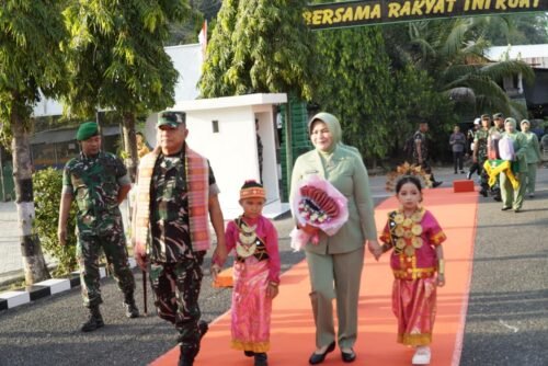 Pangdam XIV/Hasanuddin Kunjungi Kodim 1406/Wajo, Tekankan Keharmonisan Keluarga demi Kinerja Prajurit