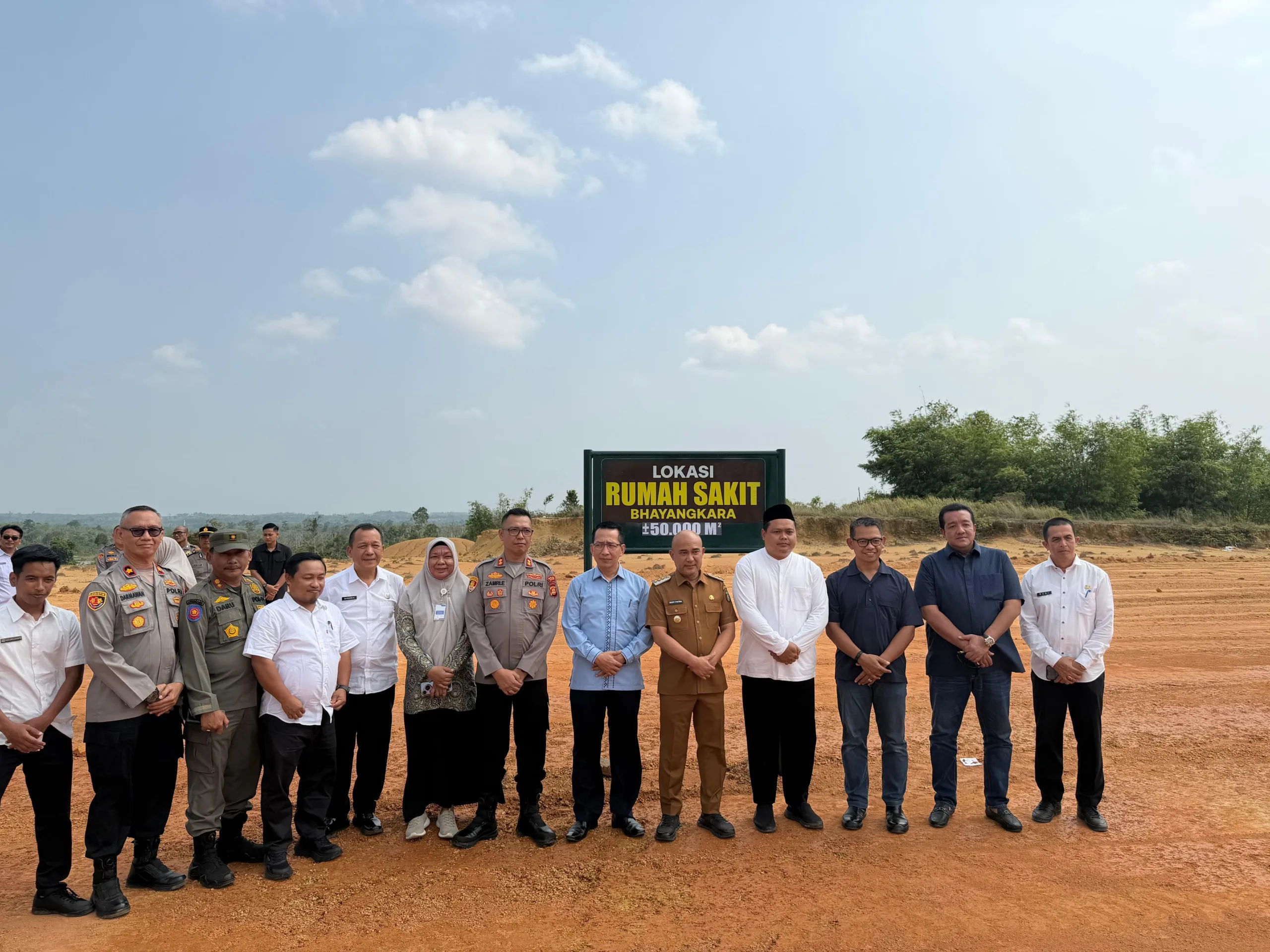 PT KBPC Hibahkan 5 Hektare Lahan untuk Rumah Sakit Bhayangkara di Bungo, Kapolda Jambi Sebut Perluas Akses Kesehatan