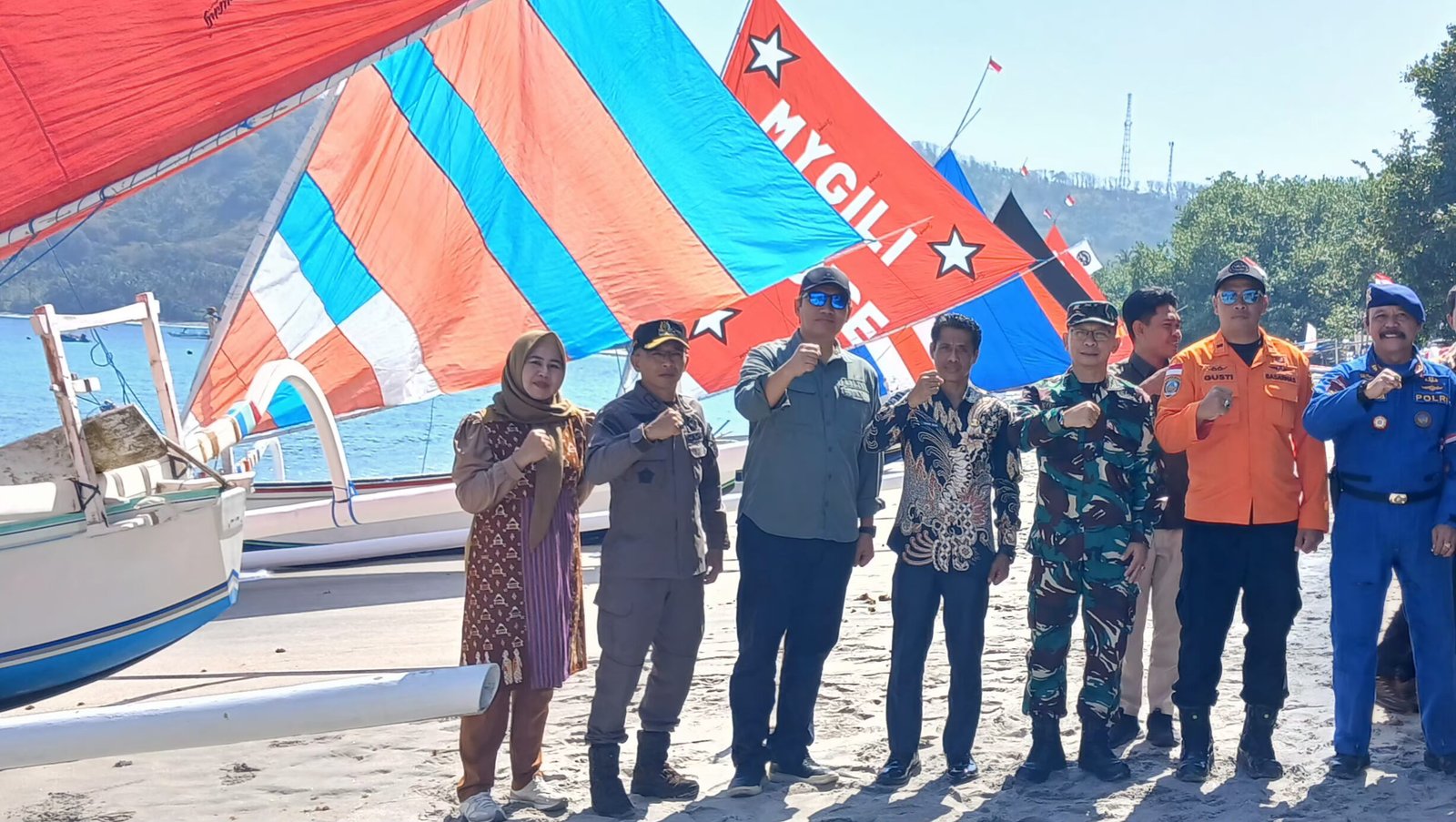 Festival Pesisir 2026 di Lombok Utara Tutup dengan Parade 17 Perahu Layar, Targetkan Wisatawan MotoGP Mandalika