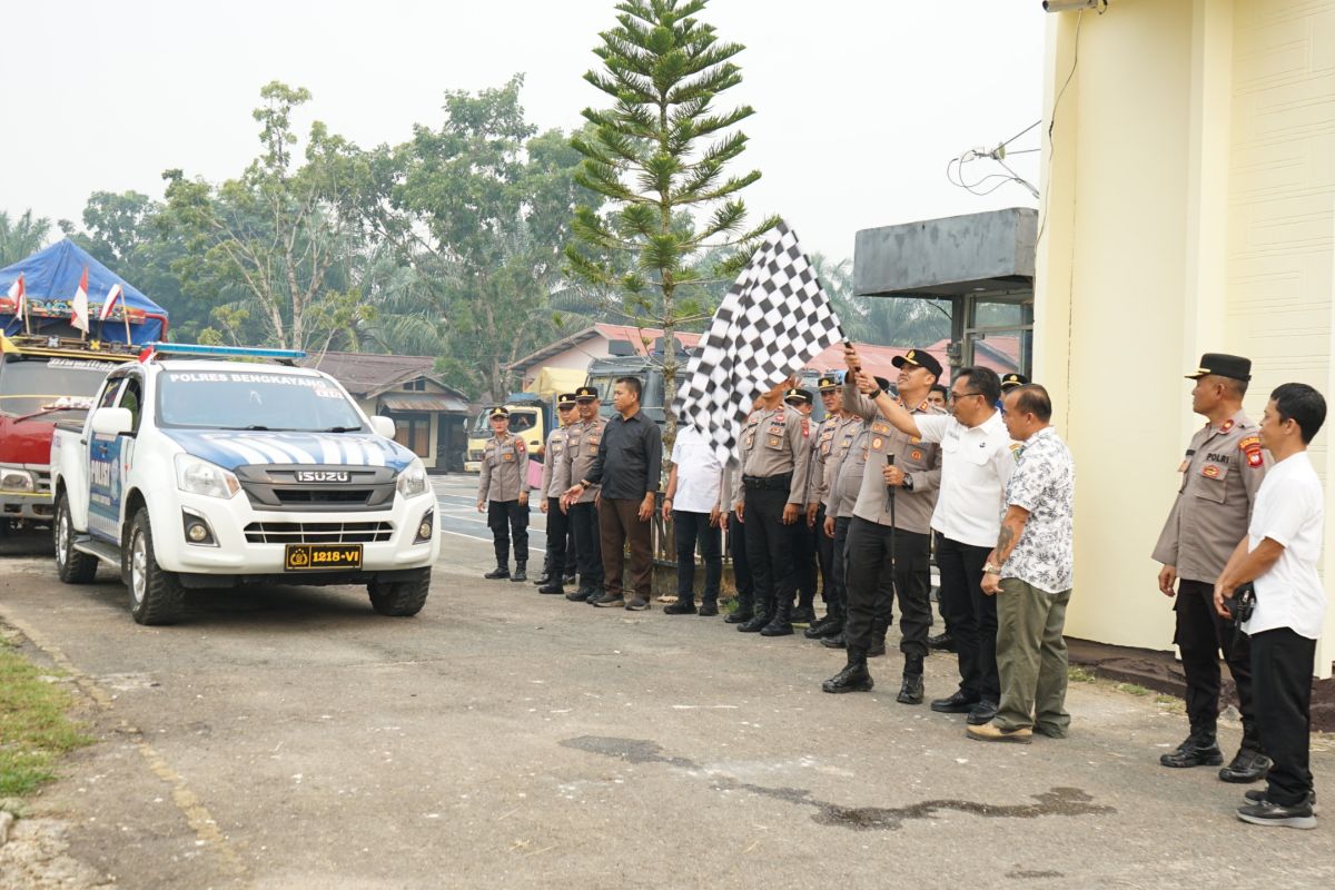 70,5 Ton Benih Jagung Hibrida Disalurkan ke 14 Kecamatan di Bengkayang, Polres Kawal Ketat Distribusi
