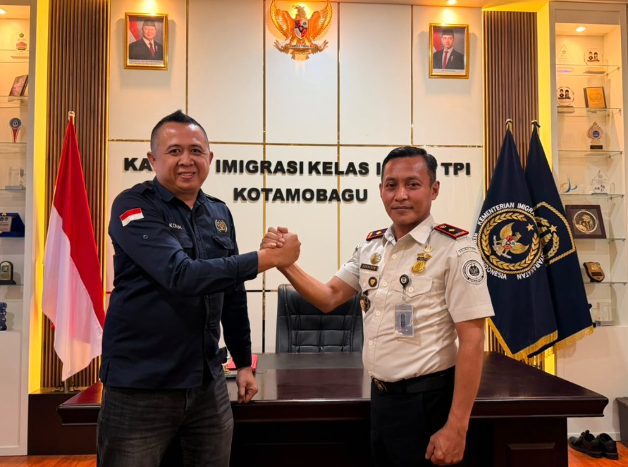 PWI Kotamobagu dan Imigrasi Perkuat Sinergi Informasi Publik, Ketua Terpilih Soroti Akses Pers yang Terbuka
