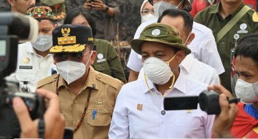 Hotspot Karhutla Kalteng Masih Terpantau di 4 Wilayah, Gubernur Agustiar Sabran: Jarak Pandang Masih Aman, Jauh dari 2015