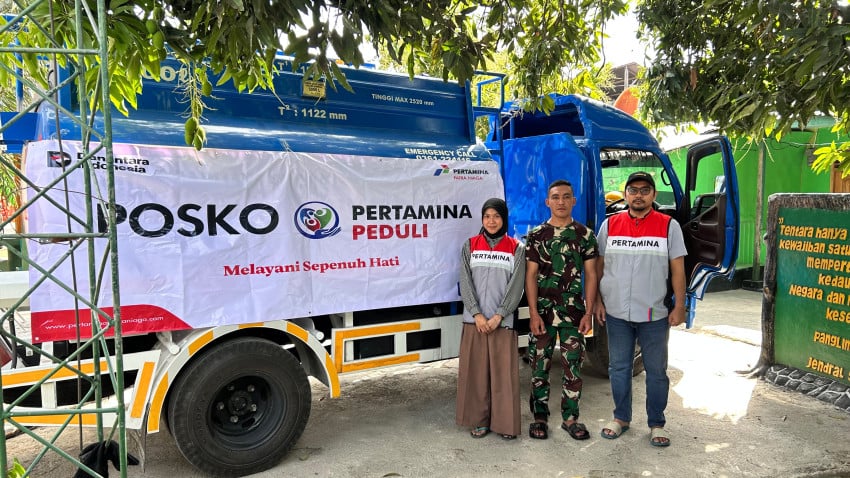 Pertamina Salurkan Bantuan untuk 1.000 Warga Terdampak Gempa Flores di Manggarai