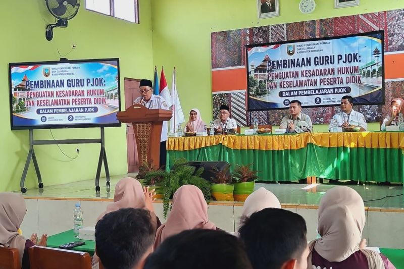 Dindikpora Rembang Bekali Guru PJOK Soal Risiko Hukum, Ini yang Harus Disiapkan Sebelum Mengajar Olahraga