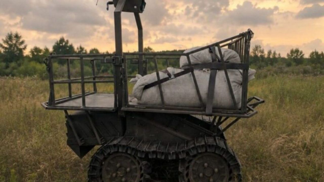Gnom L2, Robot Darat Ukraina Angkut Muatan 210 Kg untuk Logistik Garis Depan