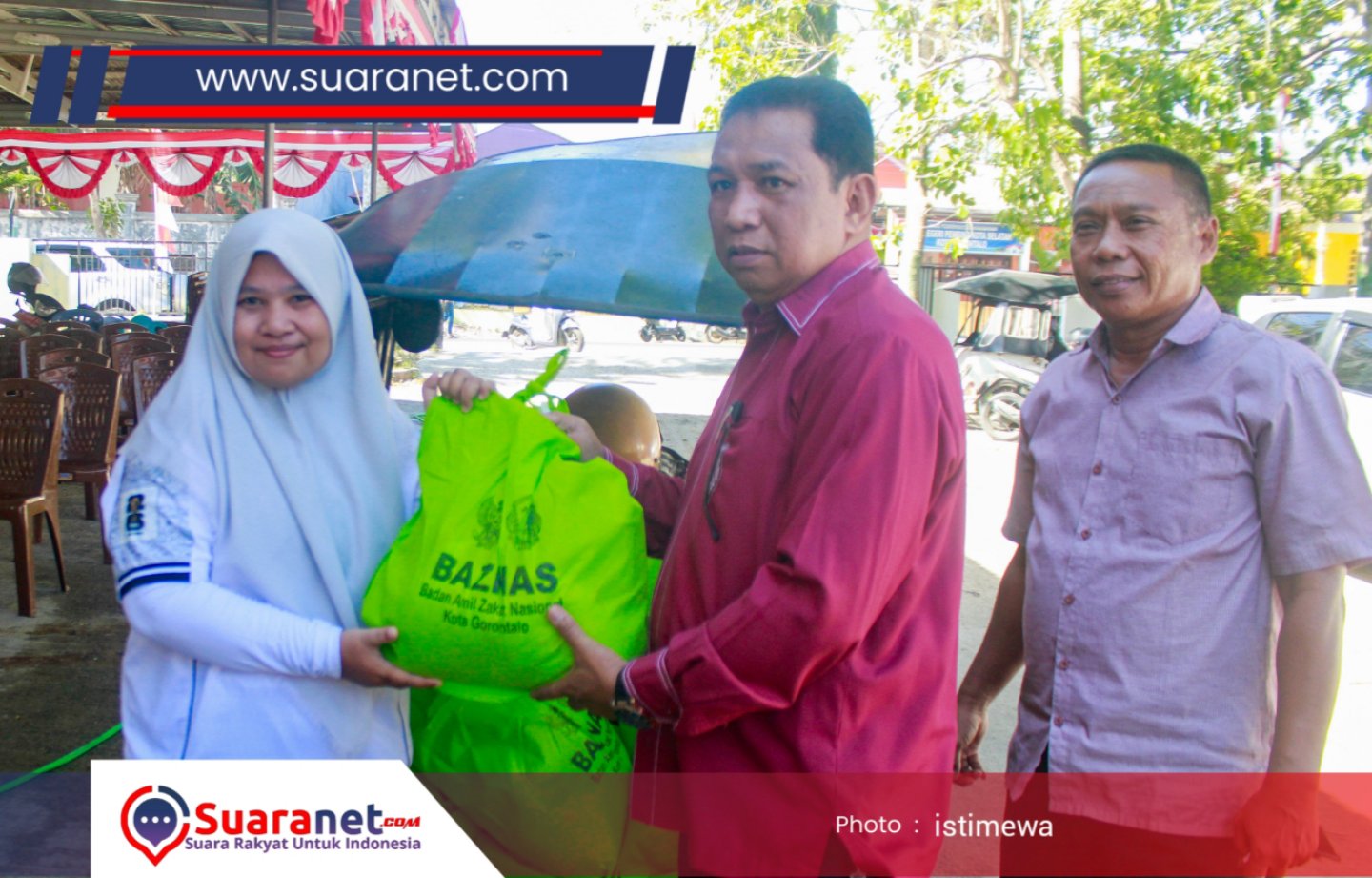 HUT ke-81 RI, Baznas Kota Gorontalo Salurkan 1.976 Paket Sembako untuk P3K Paruh Waktu