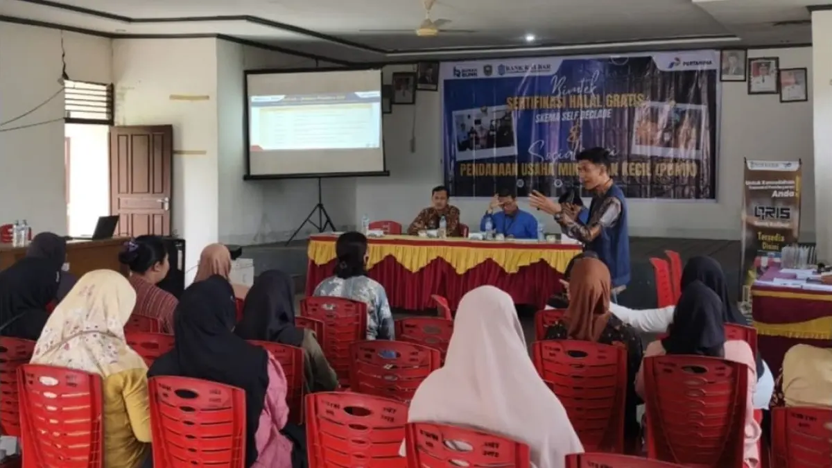 Rumah BUMN Pertamina Sanggau dan Bank Kalbar Fasilitasi 30 UMKM di Kembayan, dari Sertifikasi Halal hingga QRIS