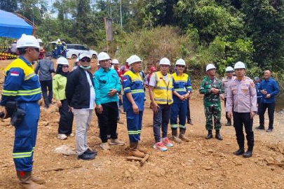 Bupati Konawe Resmikan Jembatan Bailey PT ANN di Routa, Bukti Kontribusi Perusahaan untuk Akses Warga