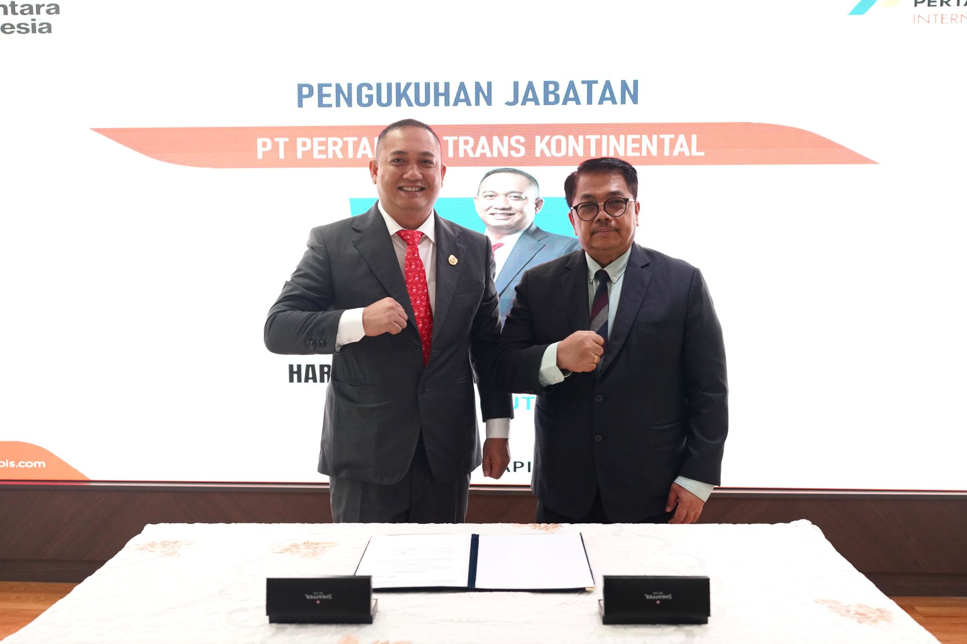 Harris Abdi Sembiring Meliala Resmi Pimpin Pertamina Trans Kontinental, Siap Genjot Layanan Maritim