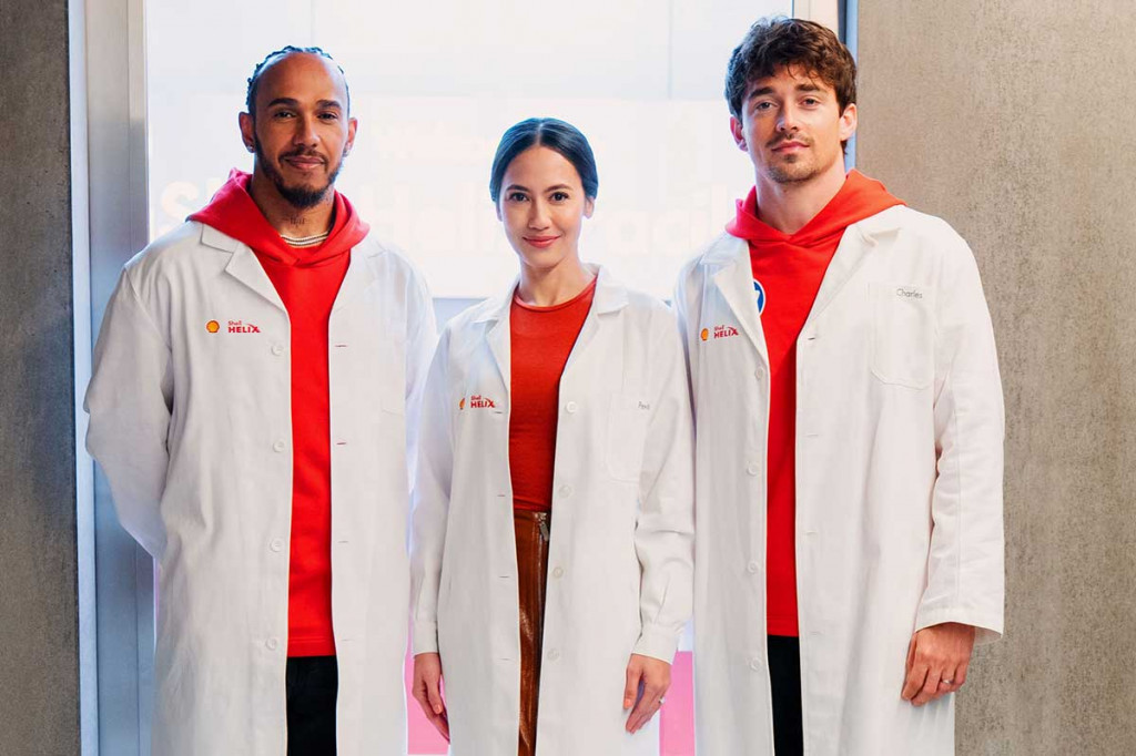 Pevita Pearce Temui Lewis Hamilton dan Charles Leclerc di Sirkuit Monza, Akui Mimpi Jadi Nyata