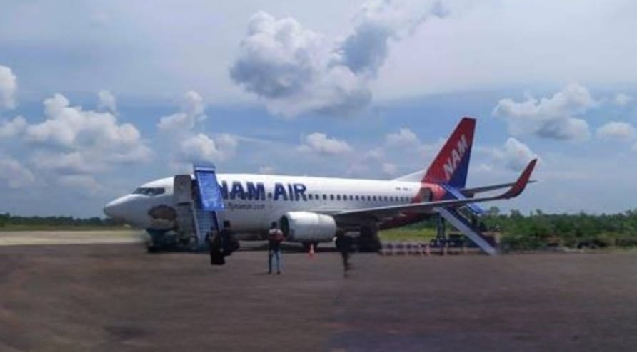 Asap Karhutla Kobar Makin Pekat, Jarak Pandang Bandara Iskandar Tersisa 500 Meter, Dua Pesawat Rute Jakarta Delay