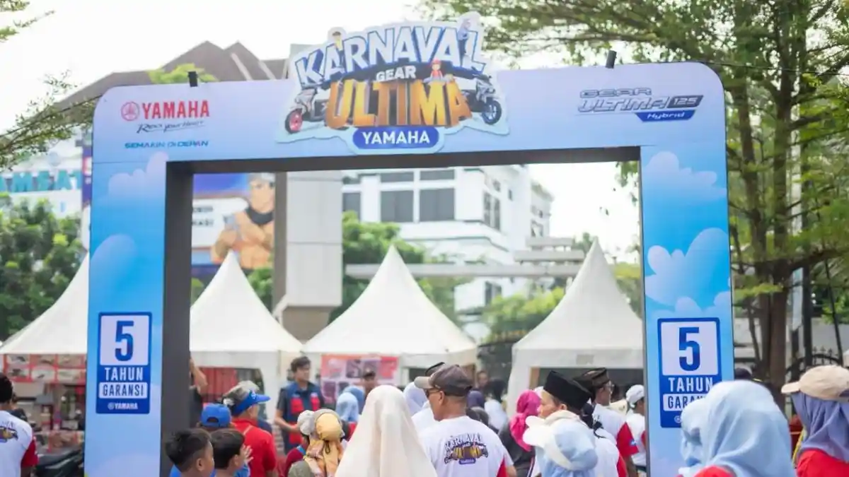Yamaha Gelar Karnaval GEAR ULTIMA di 9 Kota: Ada Test Ride, Lomba 17-an, dan Ratusan Hadiah Yamalube