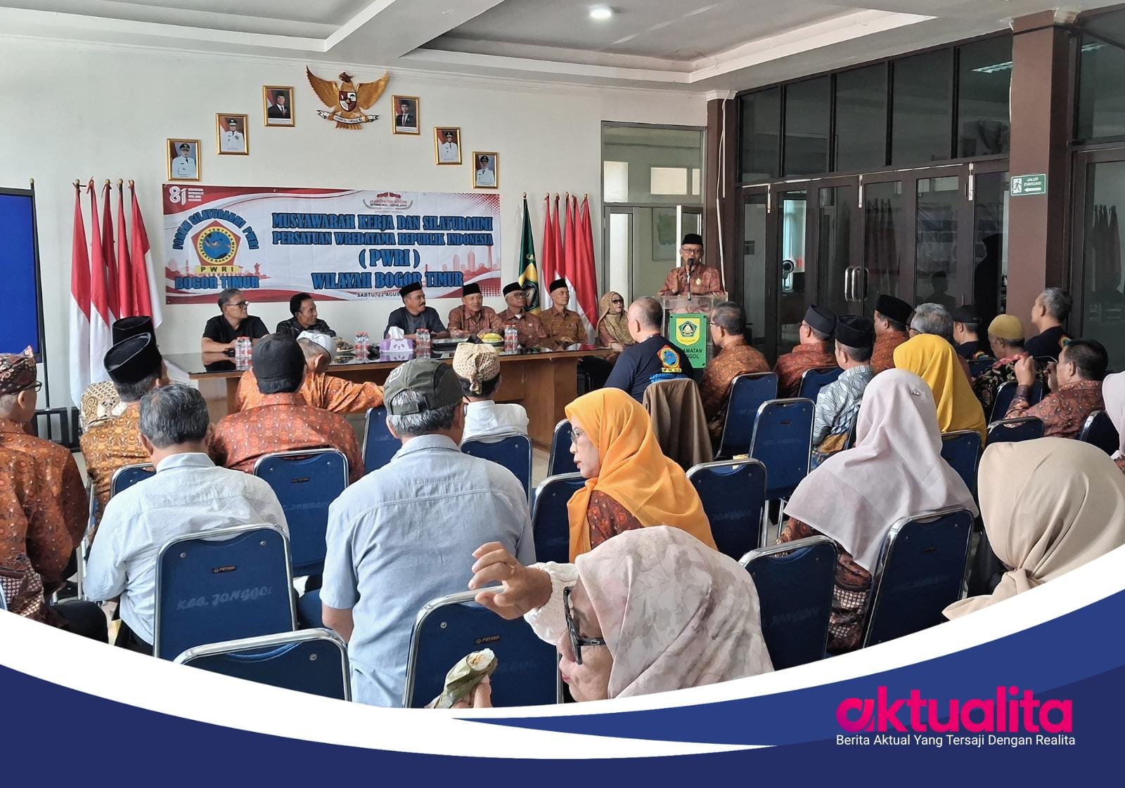 PWRI Bogor Timur Gelar Musyawarah Kerja di Jonggol, 300 Anggota Purna Tugas Siap Perkuat Program Sosial