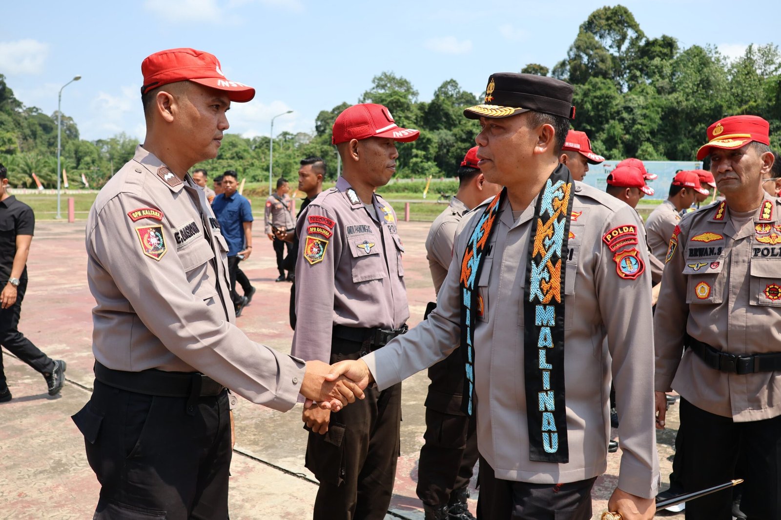 Kapolda Kaltara Agus Wijayanto Kunjungi SPN Malinau, Ingatkan Pendidik Jangan Sakiti Hati Siswa