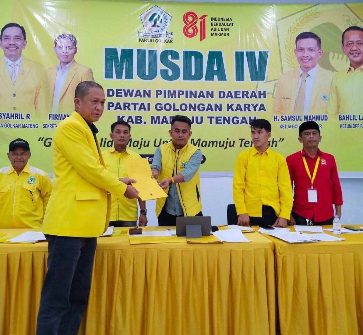 Target 9 Kursi di Pileg 2029, Ketua DPD Golkar Mamuju Tengah Andi Irwan Zainuddin Siap Rekrut Kader Terbaik