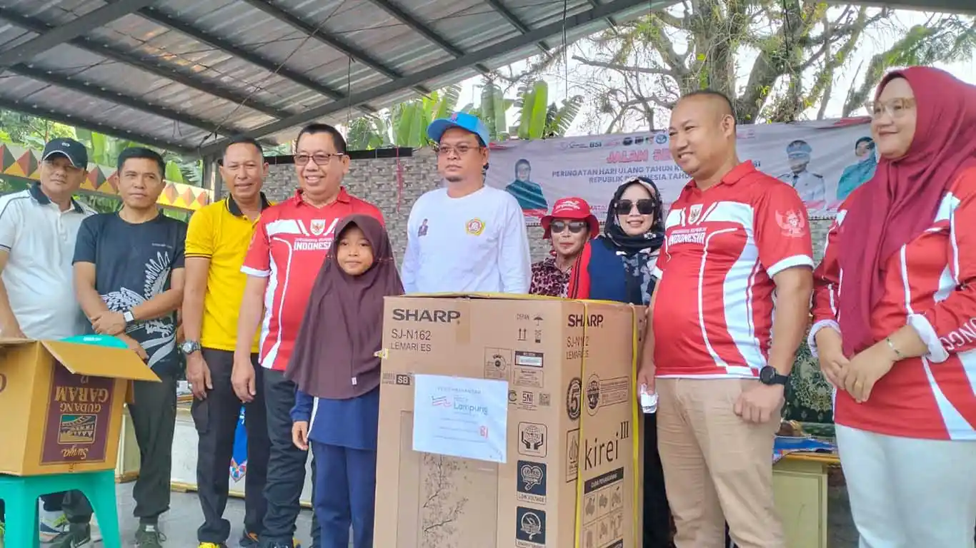Ribuan Warga Padati Jalan Sehat HUT ke-81 RI di Kota Agung Tanggamus, Berikut Daftar Lengkap Pemenang Karnaval